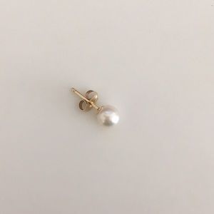 Single Genuine Pearl Earring